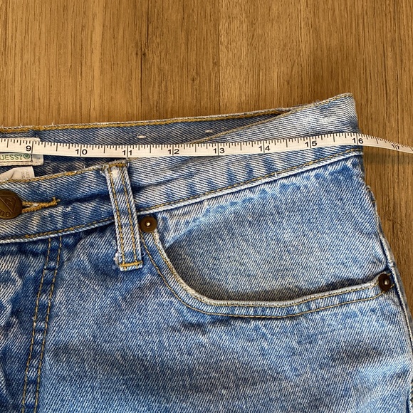 Vintage Guess Georges Marciano Jeans light wash size 34 - Picture 12 of 16